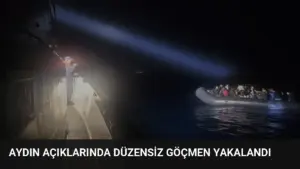 Aydın Açıklarında Düzensiz Göçmen Yakalandı