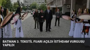 Batman 3. Tekstil Fuarı Açıldı İstihdam Vurgusu Yapıldı