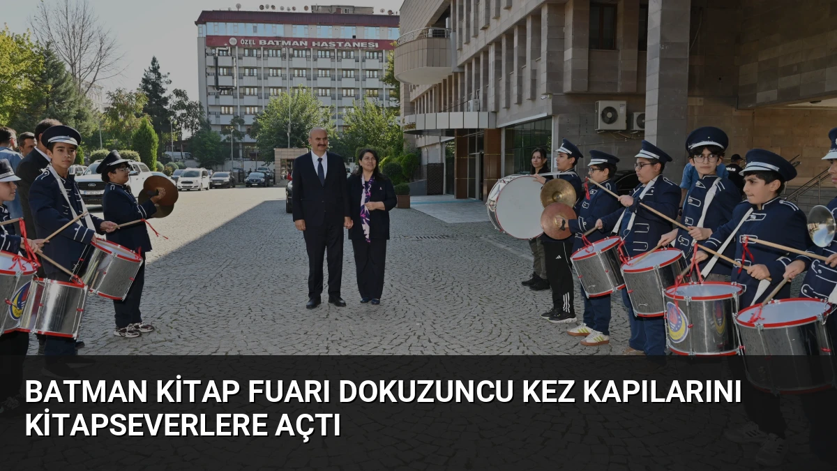 Batman Kitap Fuarı dokuzuncu kez kapılarını kitapseverlere açtı