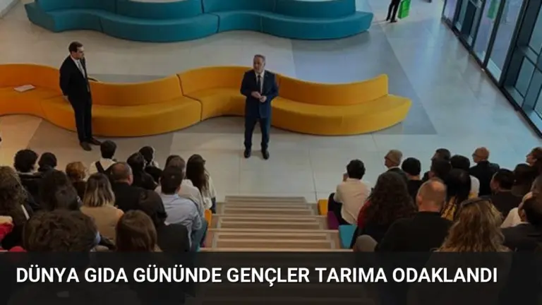 Dünya Gıda Gününde Gençler Tarıma Odaklandı