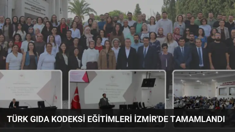 Türk Gıda Kodeksi Eğitimleri İzmir’de Tamamlandı